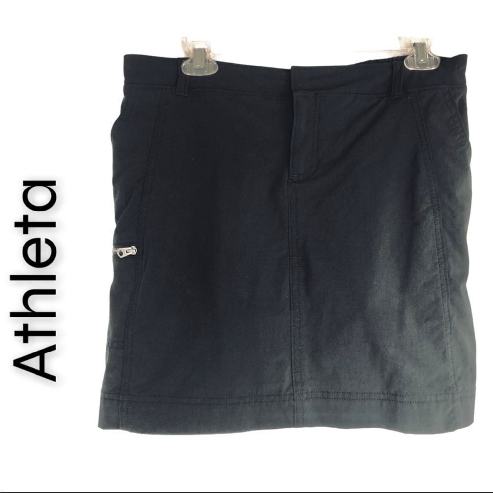 Athleta Black Skort Size 8